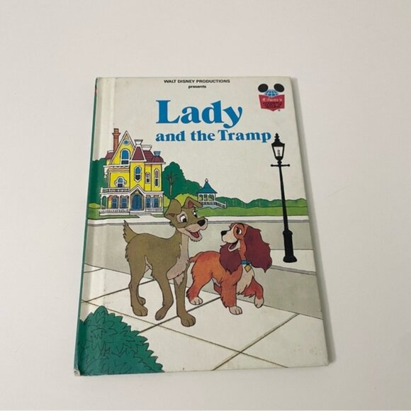 Vintage Disney Lady and the Tramp Hardcover Book - Picture 1 of 11